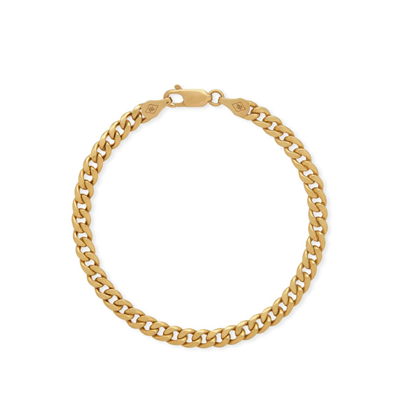 PULSERA LOMO LIVIANA EN ORO 18K