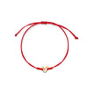 PULSERA HILO CORAZÓN VITA EN ORO 18K
