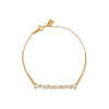 PULSERA DIAMANTES ZIGZAG EN ORO 18K