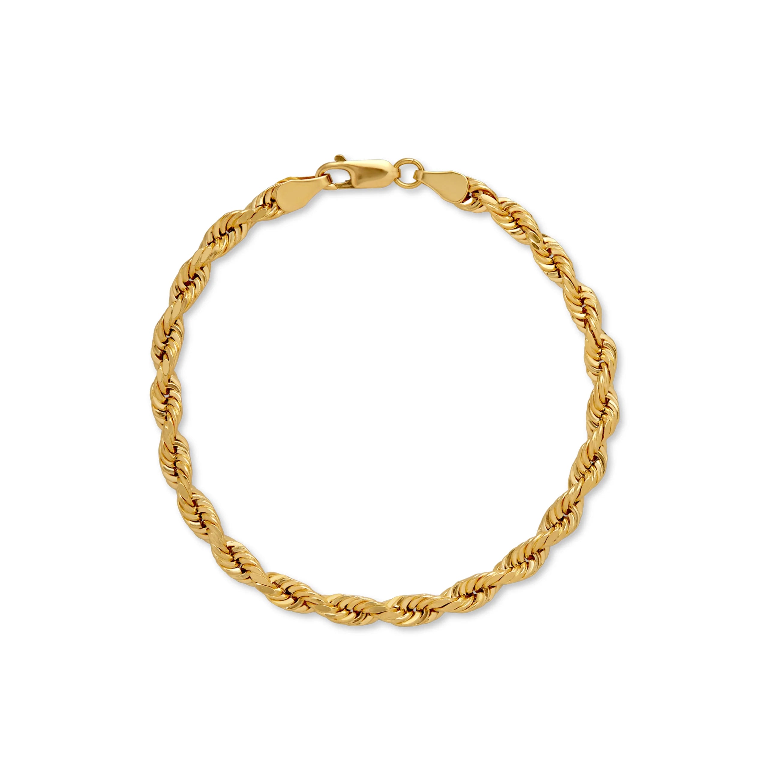 PULSERA CORDÓN GRUESO EN ORO 18K - Gallery 1