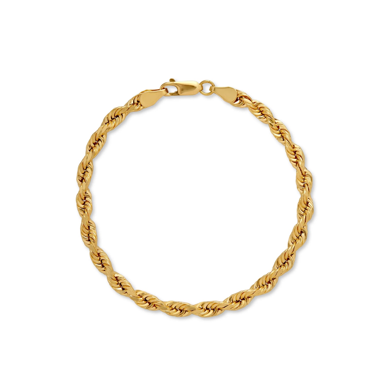 PULSERA CORDÓN GRUESO EN ORO 18K - Image 1