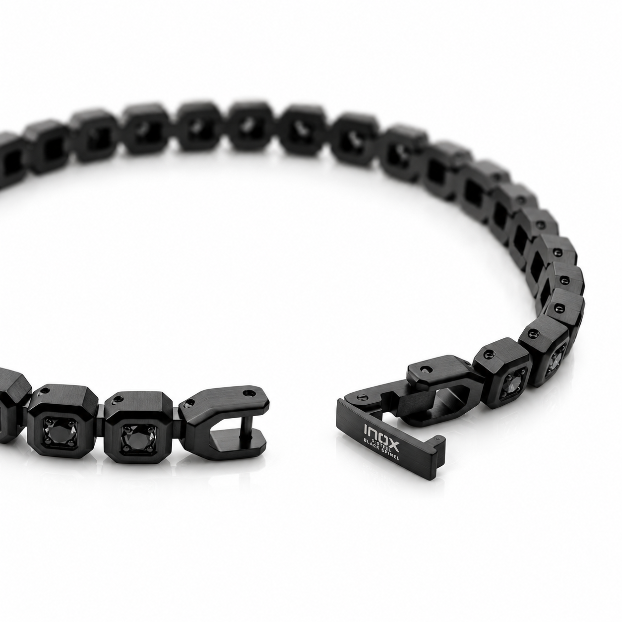 PULSERA GOLF CON ESPINELAS NEGRAS - Gallery 2