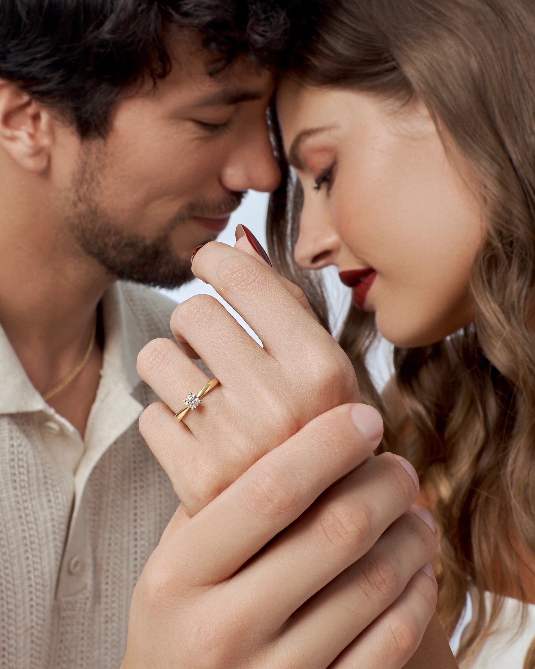 ANILLO DE COMPROMISO DIAMANTE GIA 0.30CT EN ORO 18K - Gallery 2