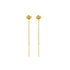 ACCESORIO CON CADENA PARA ARETES 18K