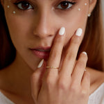 ANILLO ARO 3 PIEDRAS: DIAMANTES EN ORO 18K - Thumbnail 2