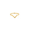 ANILLO V EN ORO 18K