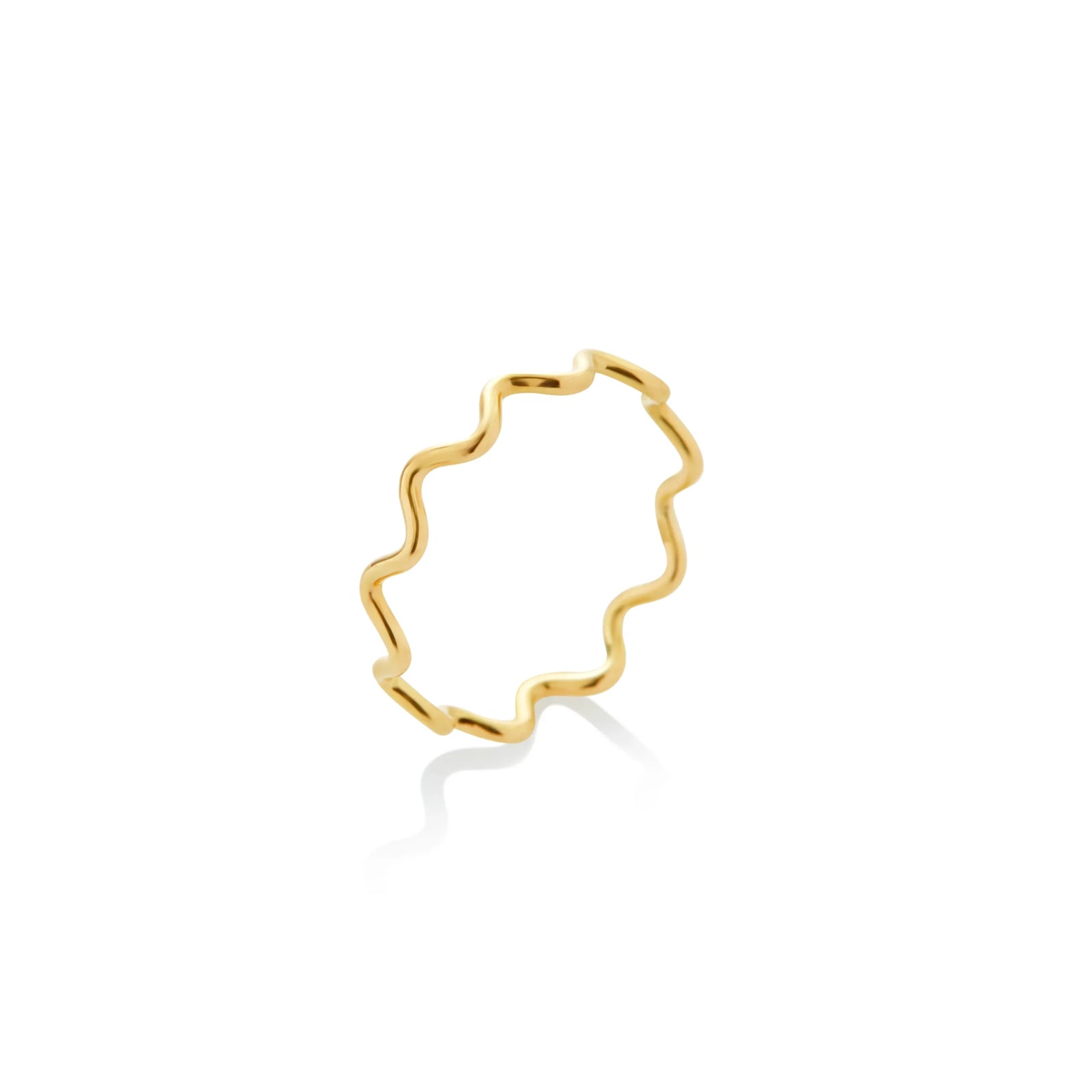 ANILLO ZIGZAG EN ORO 18K - Image 1