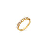 ANILLO DIAMANTES BAGUETTE ZIGZAG ORO 18K