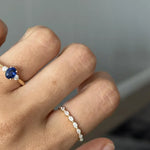 ANILLO DIAMANTES MARQUISE HORIZONTALES EN ORO 18K - Thumbnail 2