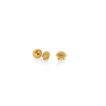 ARETES BEBÉ CONCHITA MARINA EN ORO 18K