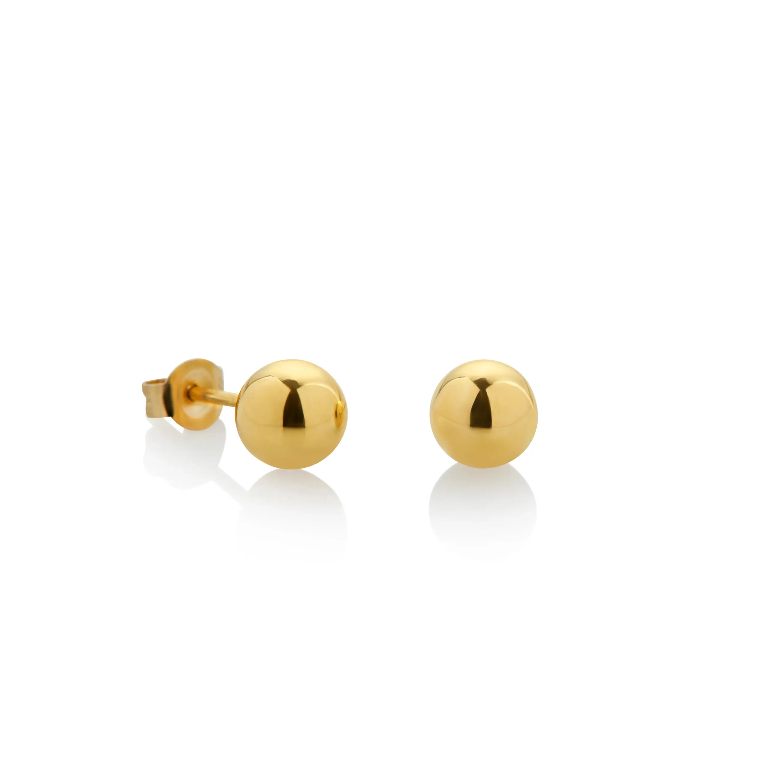 ARETES BOLA EN ORO 18K - Gallery 1