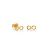 ARETES INFINITO EN ORO 18K