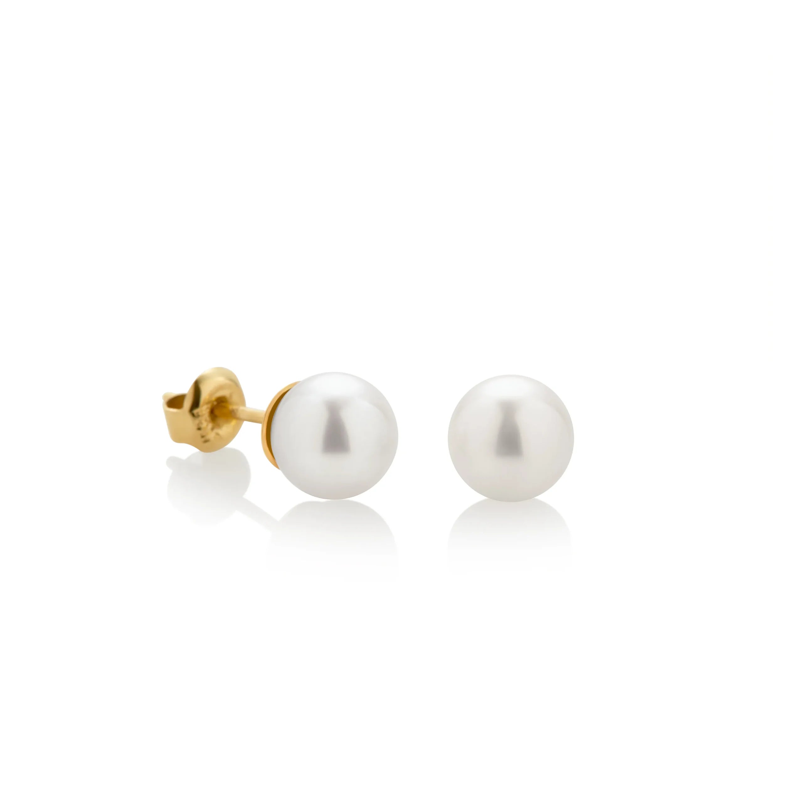 ARETES PERLA EN ORO 18K - Gallery 1