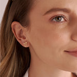 ARETES CORAZÓN VITA EN ORO 18K - Thumbnail 2