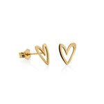ARETES CORAZÓN VITA EN ORO 18K - Thumbnail 1