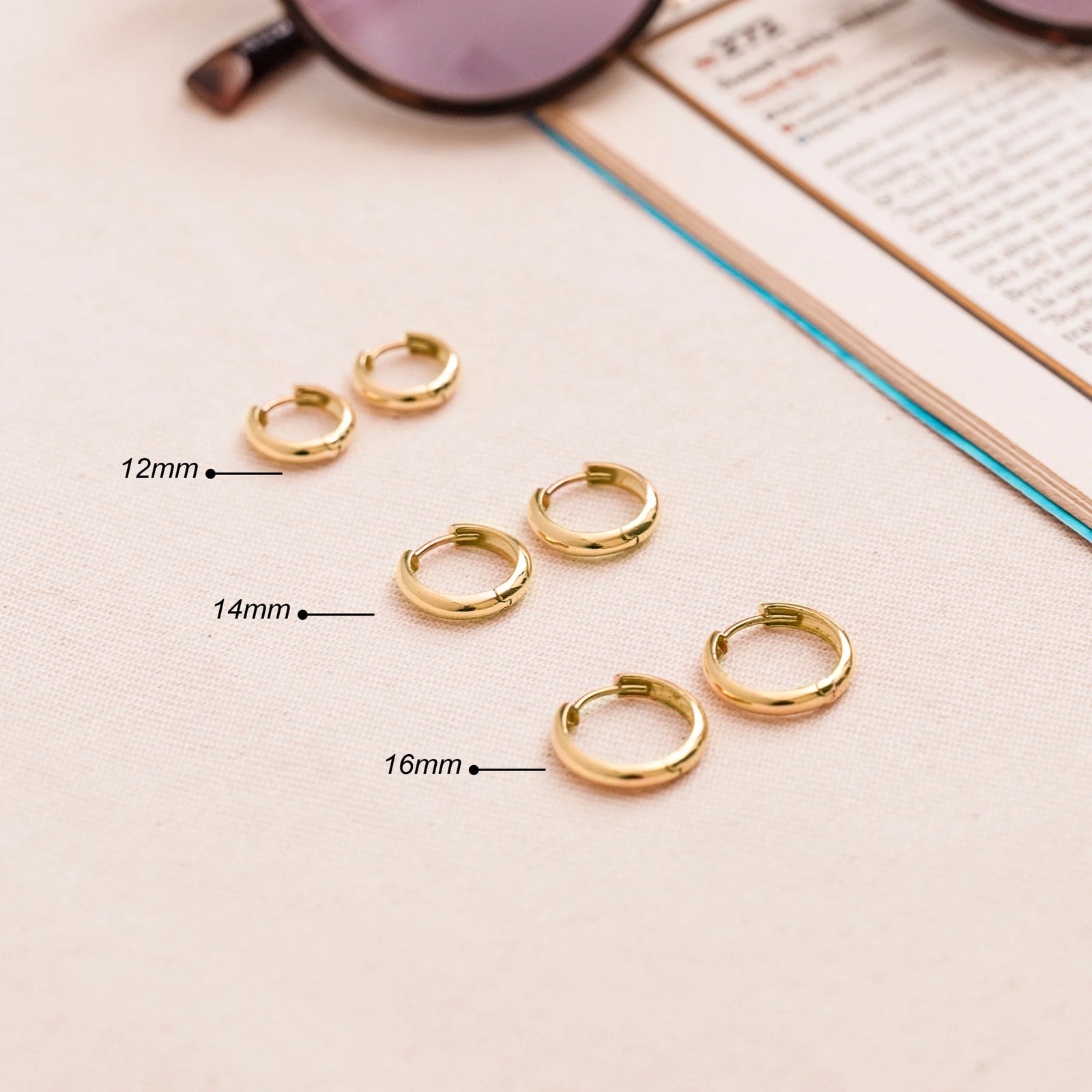 ARGOLLAS MEDIA CAÑA EN ORO 18K - Image 2