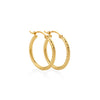 ARGOLLAS DIAMANTADA EN ORO 18K