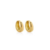 ARGOLLAS CANOA CON BISAGRA EN ORO 18K