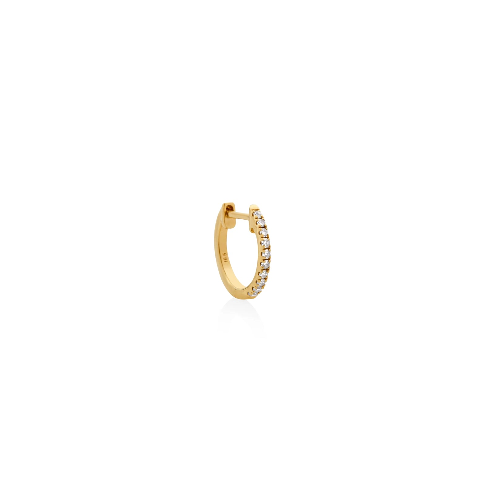 ARGOLLAS PIERCING DIAMANTES EN ORO 18K - Image 1