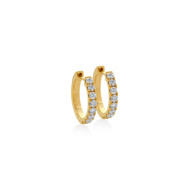 ARGOLLAS DIAMANTES 0.47CT EN ORO 18K