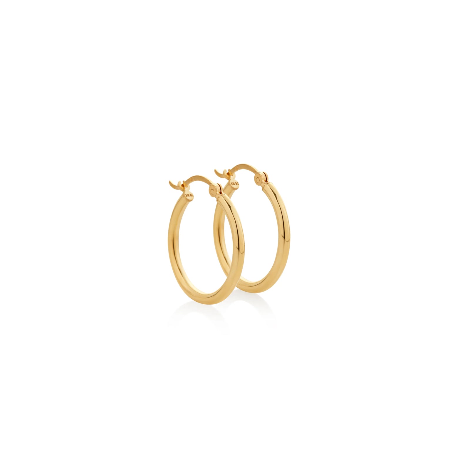 ARGOLLAS TUBO LIVIANO EN ORO 18K - Image 4