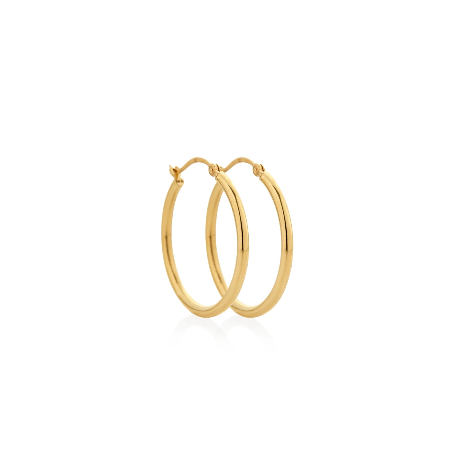 ARGOLLAS TUBO LIVIANO EN ORO 18K - Image 3