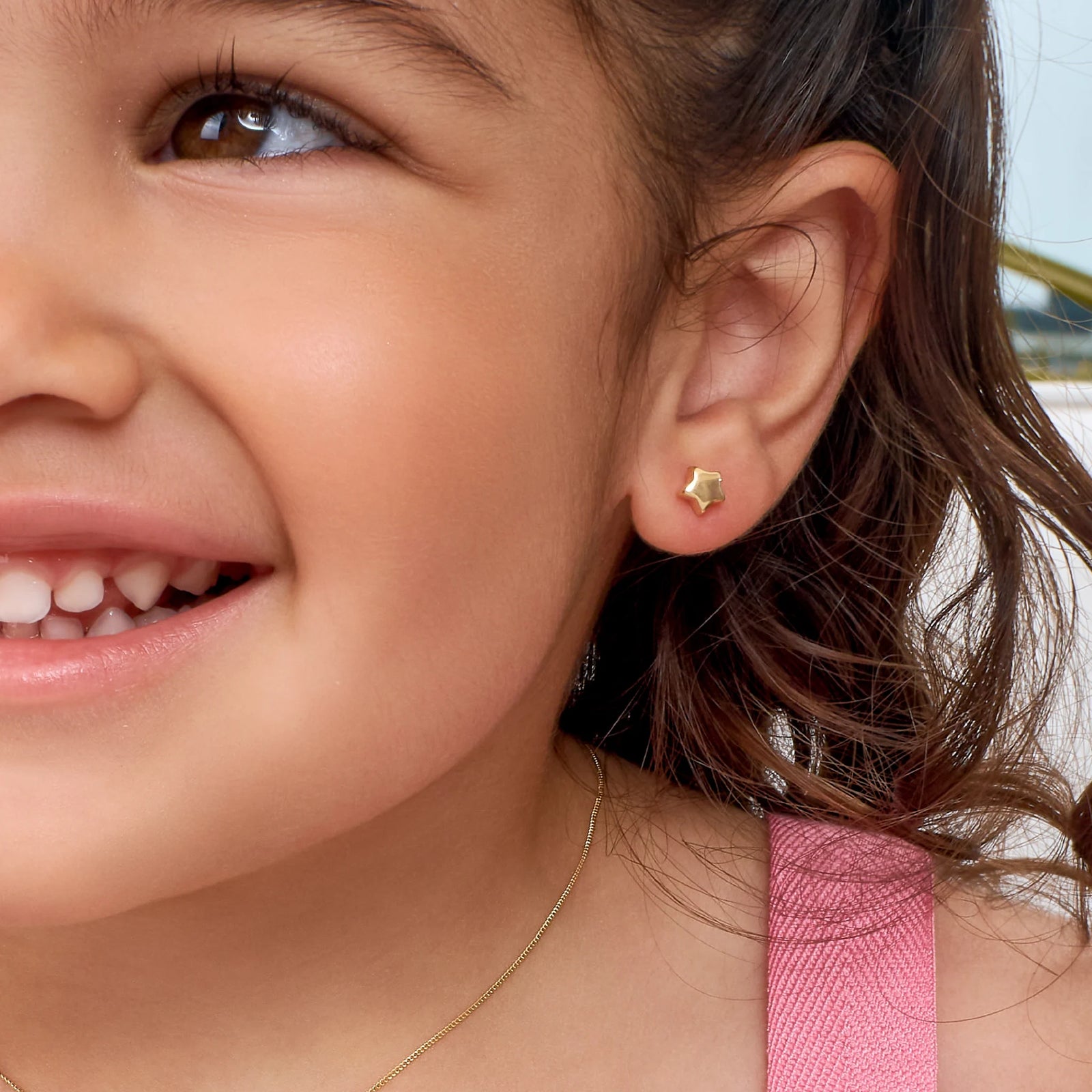 ARETES BEBÉ ESTRELLA EN ORO 18K - Image 3