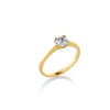 ANILLO DE COMPROMISO DIAMANTE GIA 0.51CT. EN ORO 18K