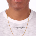 CADENA LOMO ANCHO EN ORO 18K - Thumbnail 6