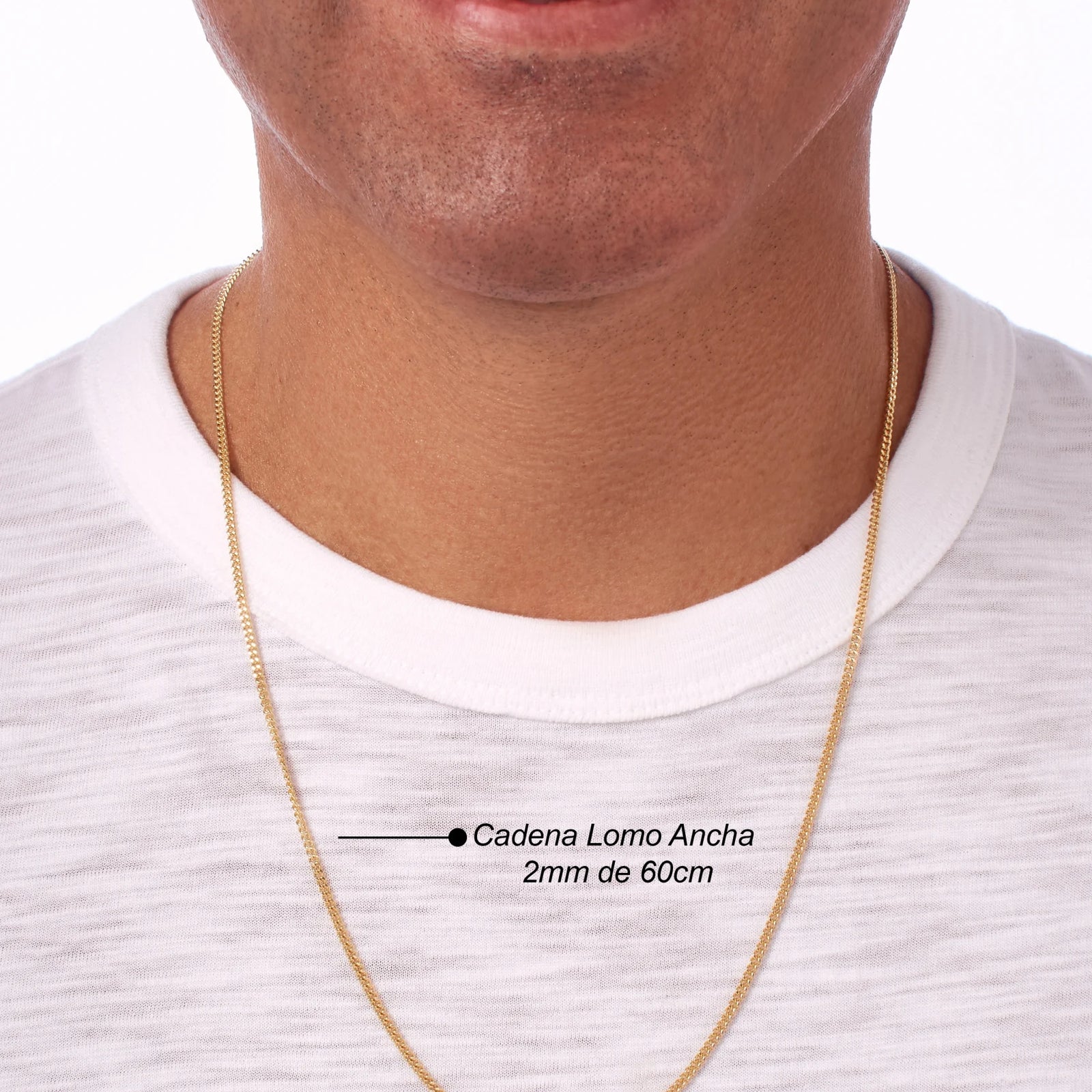 CADENA LOMO ANCHO EN ORO 18K - Image 6