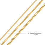 CADENA LOMO ANCHO EN ORO 18K - Thumbnail 2