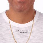CADENA LOMO ANCHO EN ORO 18K - Thumbnail 5