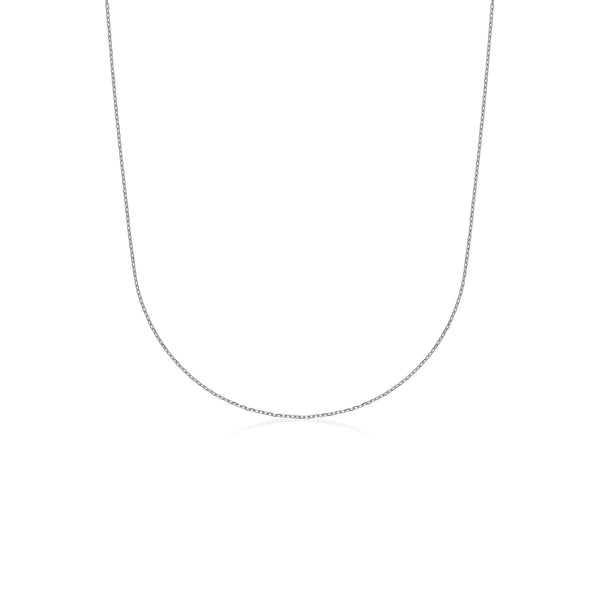 CADENA PRISMA 0 EN ORO BLANCO 18K