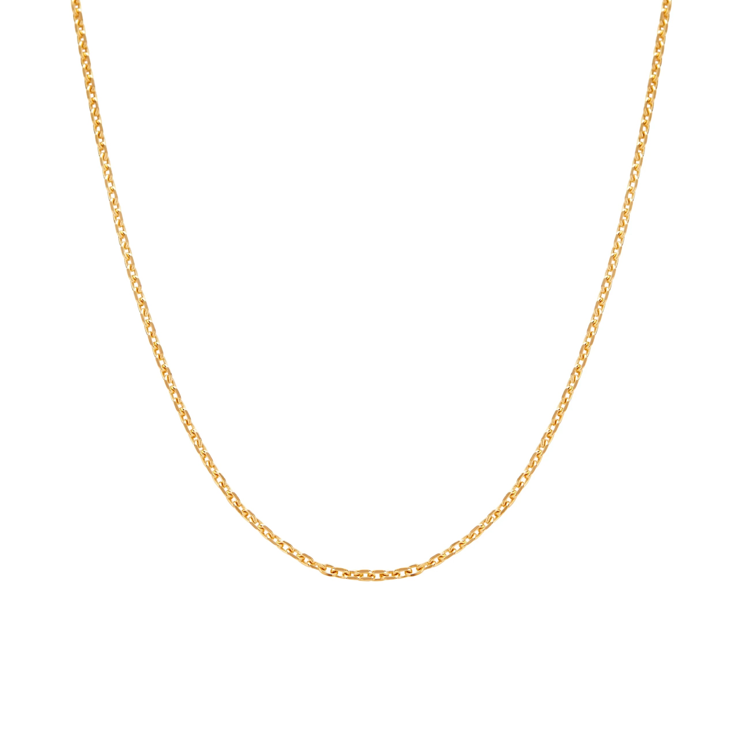 CADENA PRISMA ANCHA EN ORO 18K - Gallery 8