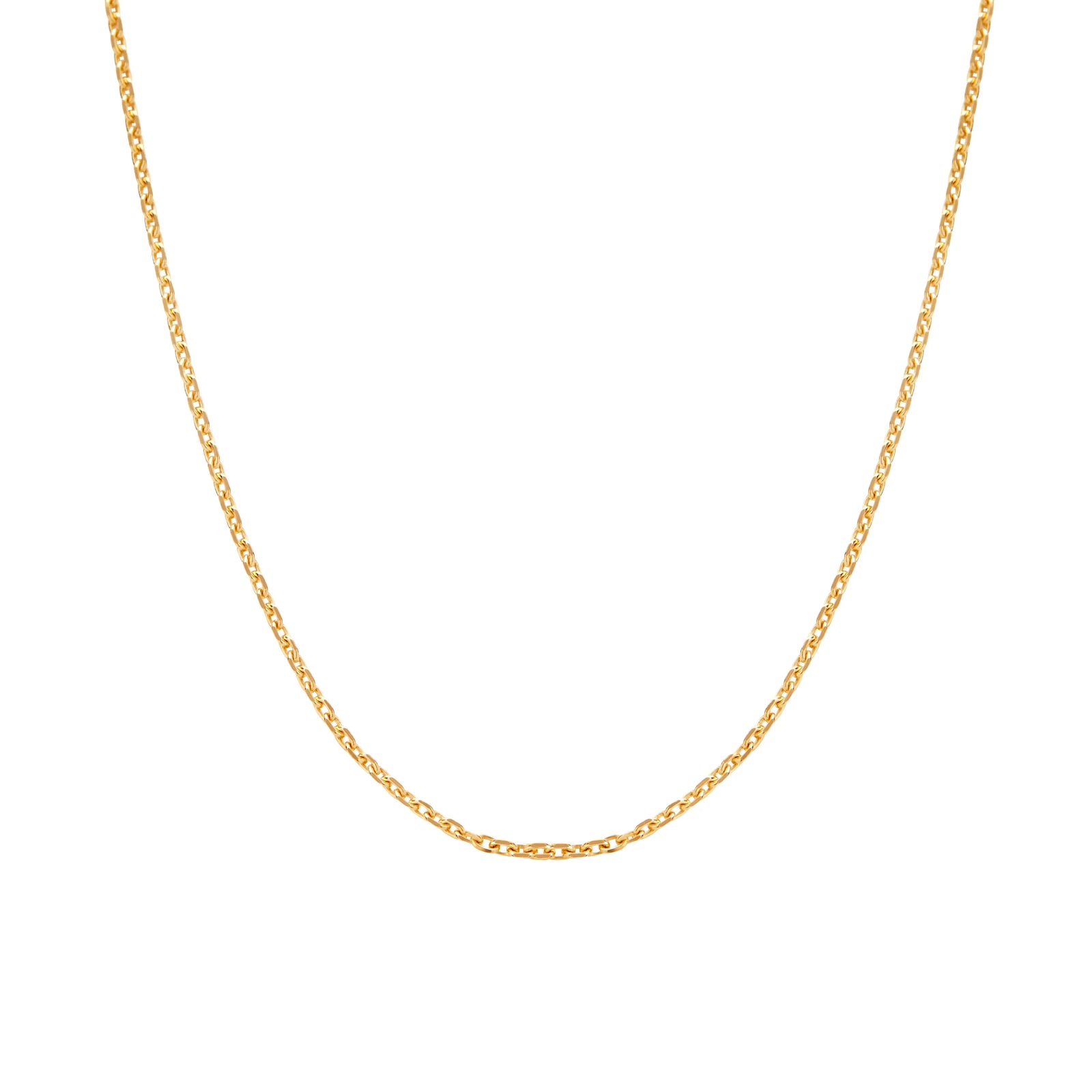 CADENA PRISMA ANCHA EN ORO 18K - Image 8