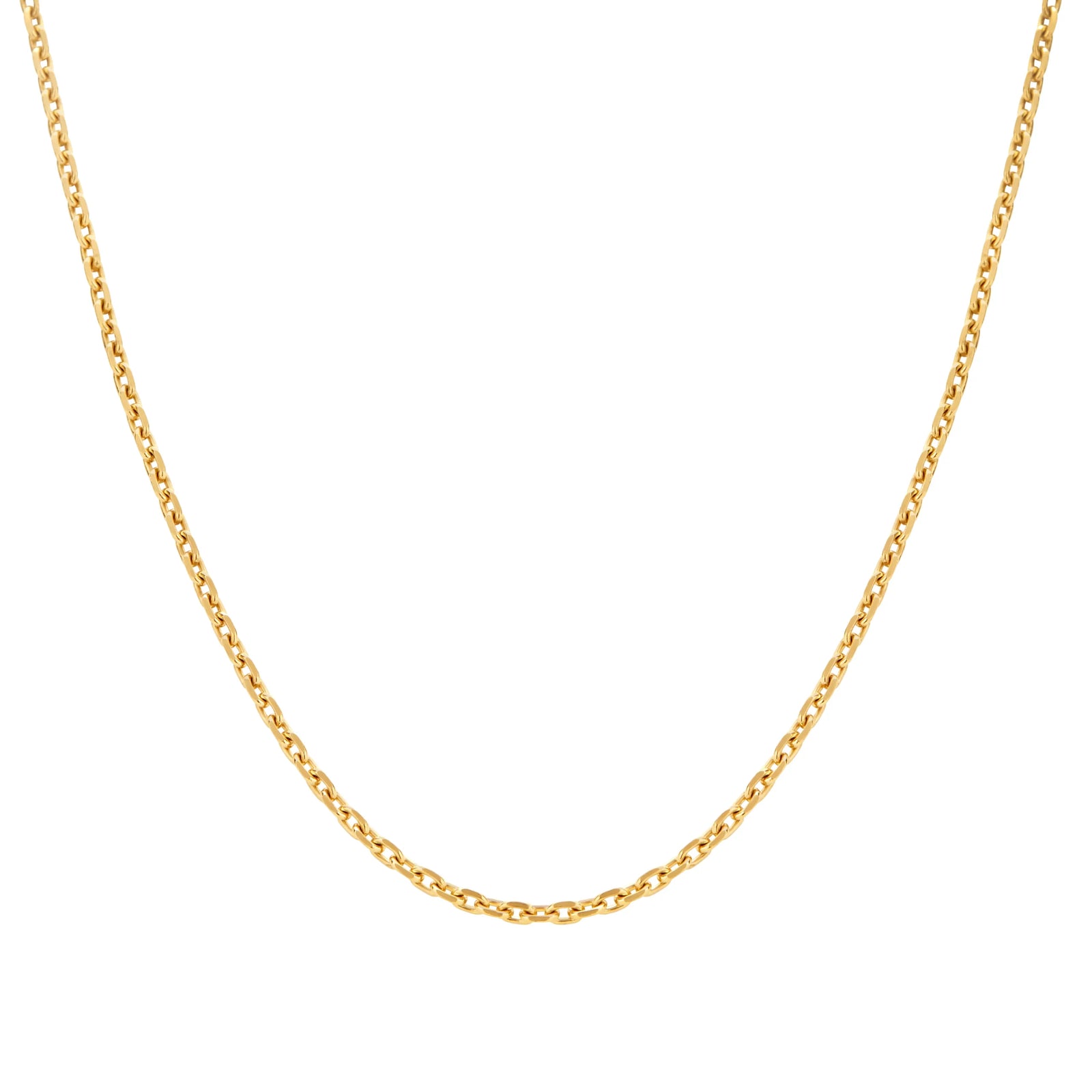 CADENA PRISMA ANCHA EN ORO 18K - Image 9