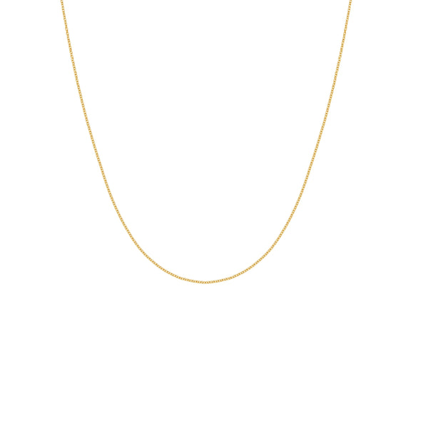 CADENA MARTILLADA EN ORO 18K
