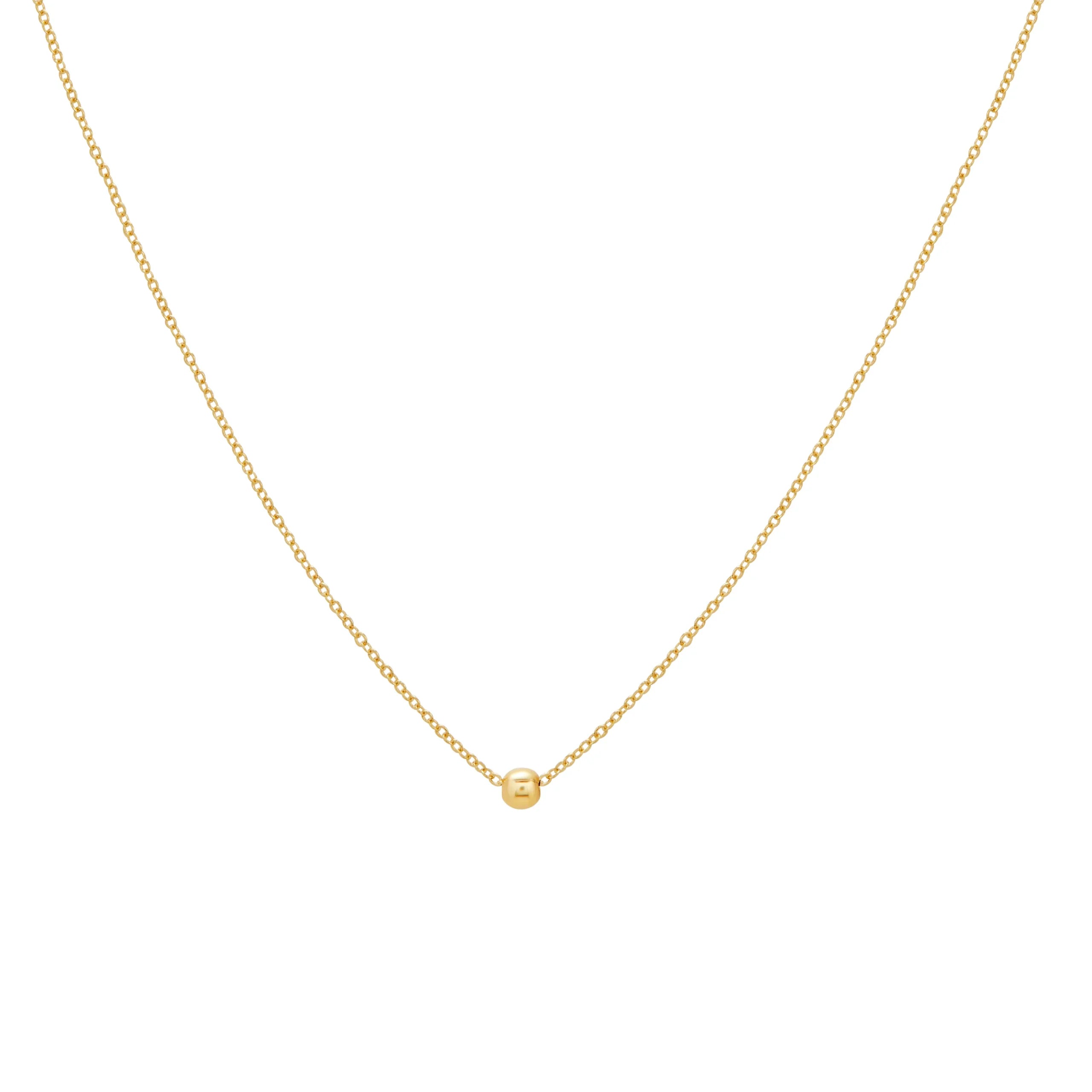 COLLAR BOLITA EN ORO 18K - Gallery 1