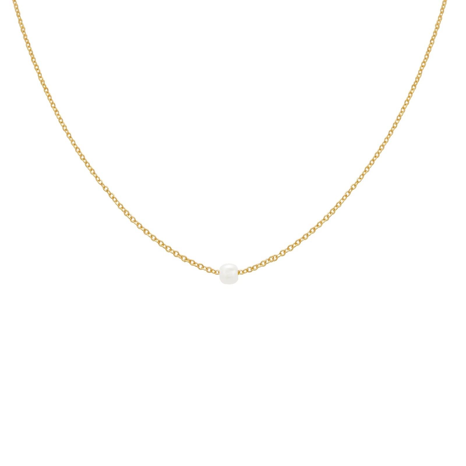 COLLAR PERLA SOLITARIO EN ORO 18K - Image 1
