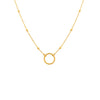 COLLAR KARMA CON BOLITAS EN ORO 18K
