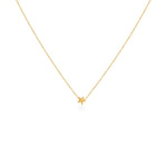 COLLAR ESTRELLA PASANTE EN ORO 18K - Thumbnail 1