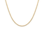 COLLAR TENNIS DIAMANTES 5CT EN ORO 18K - Thumbnail 1