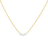 COLLAR PERLA TRIPLE EN ORO 18K