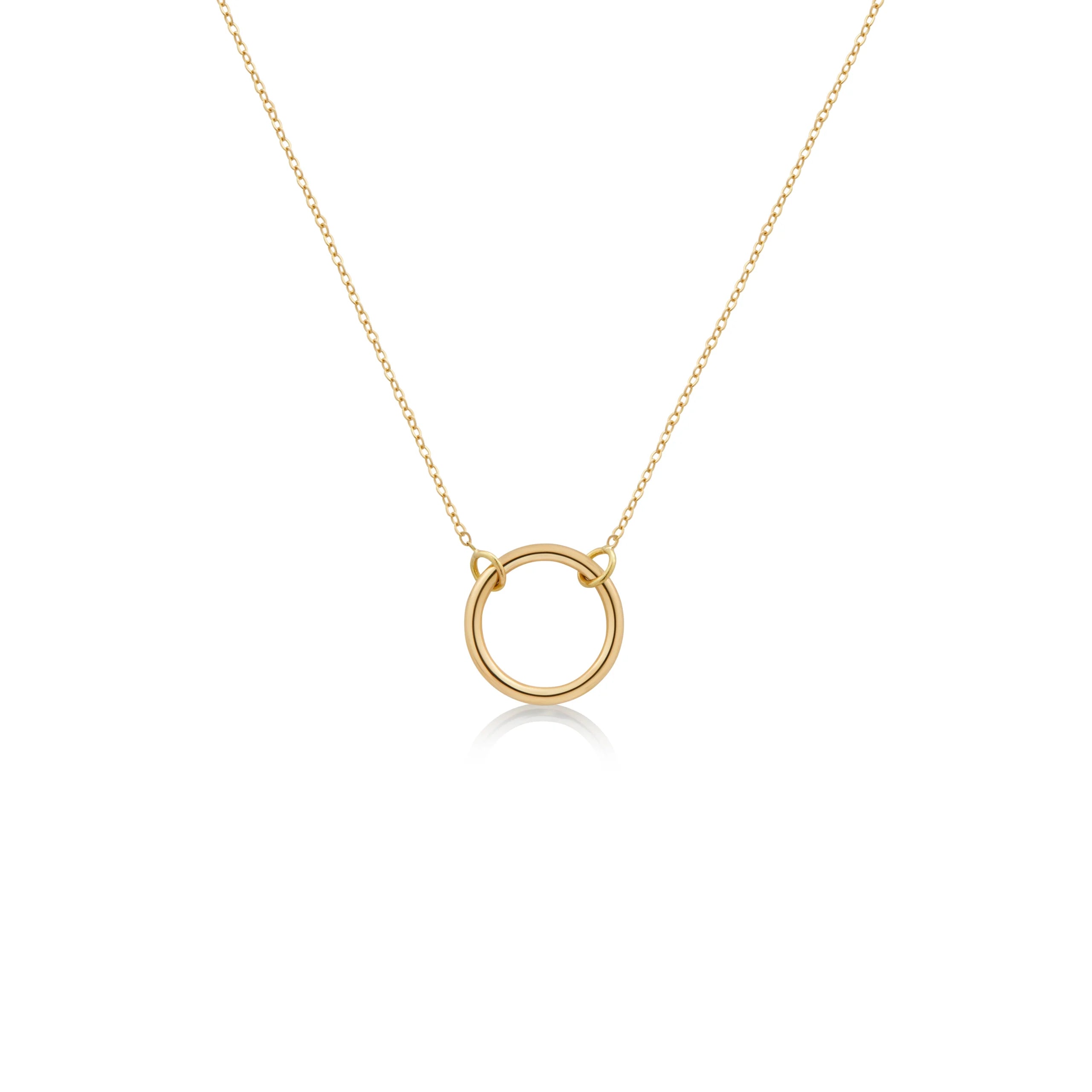 COLLAR KARMA MINI EN ORO 18K - Gallery 1