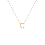 COLLAR INICIAL CON DIAMANTE EN ORO 18K - Thumbnail 7