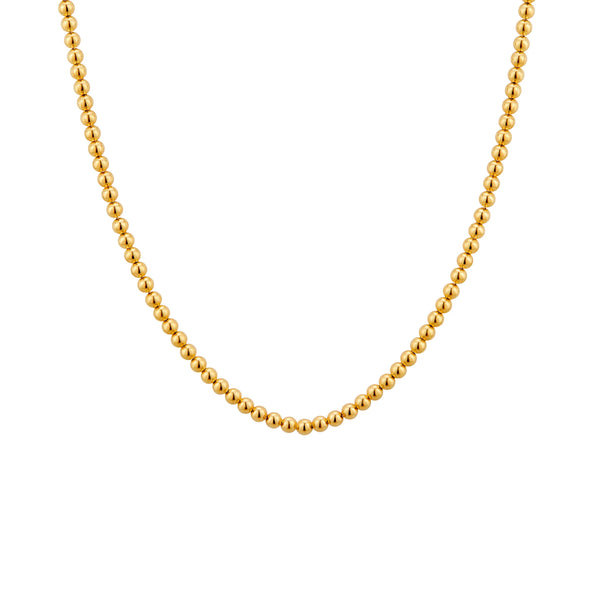 COLLAR BOLAS EN ORO 18K
