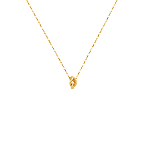 COLLAR NUDO EN ORO 18K