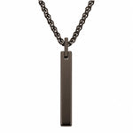 COLLAR MONOLITO DE TUNGSTENO NEGRO - Thumbnail 1