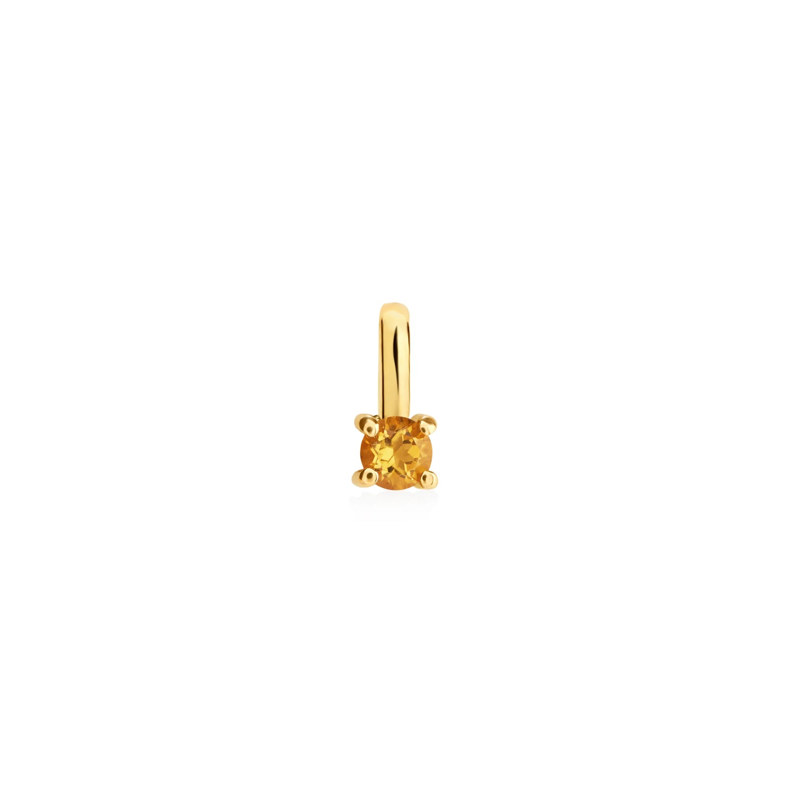 DIJE PIEDRA CITRINO EN ORO 18K - Image 2