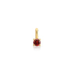 DIJE PIEDRA GRANATE EN ORO 18K - Thumbnail 1